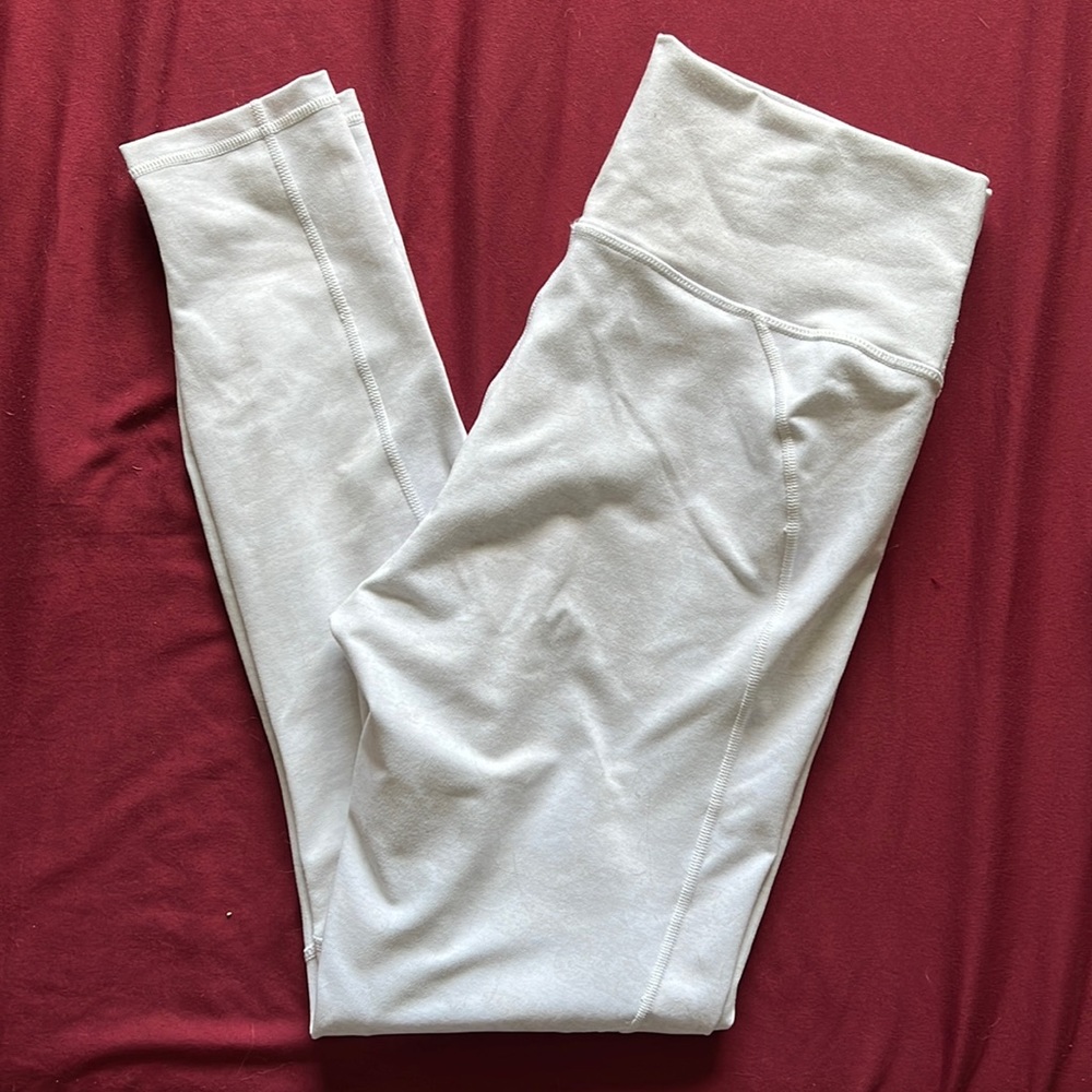 White Camo Fabletics Leggings